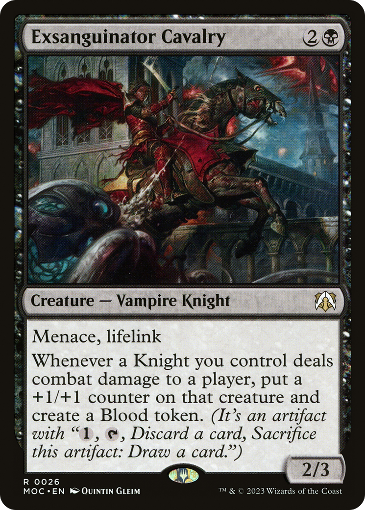 Exsanguinator Cavalry [March of the Machine Commander]-1