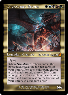 Niv-Mizzet Reborn (Retro Frame) [Ravnica Remastered]-1