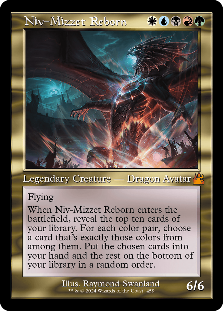 Niv-Mizzet Reborn (Retro Frame) [Ravnica Remastered]-1