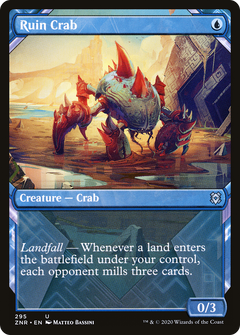 Ruin Crab (Showcase) [Zendikar Rising]-1