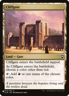 Cliffgate [The List]-1