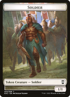 Soldier (TKHC-004) - Kaldheim Commander Tokens-1