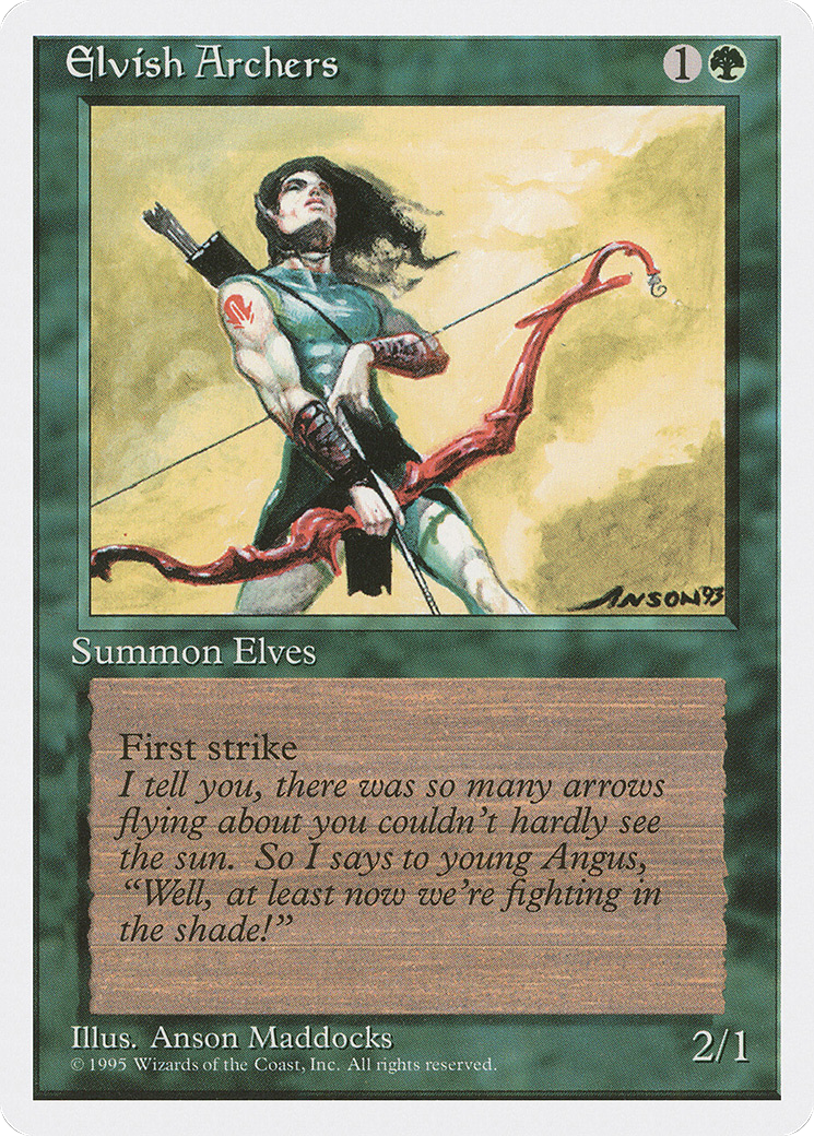 Elvish Archers [Fourth Edition]-1