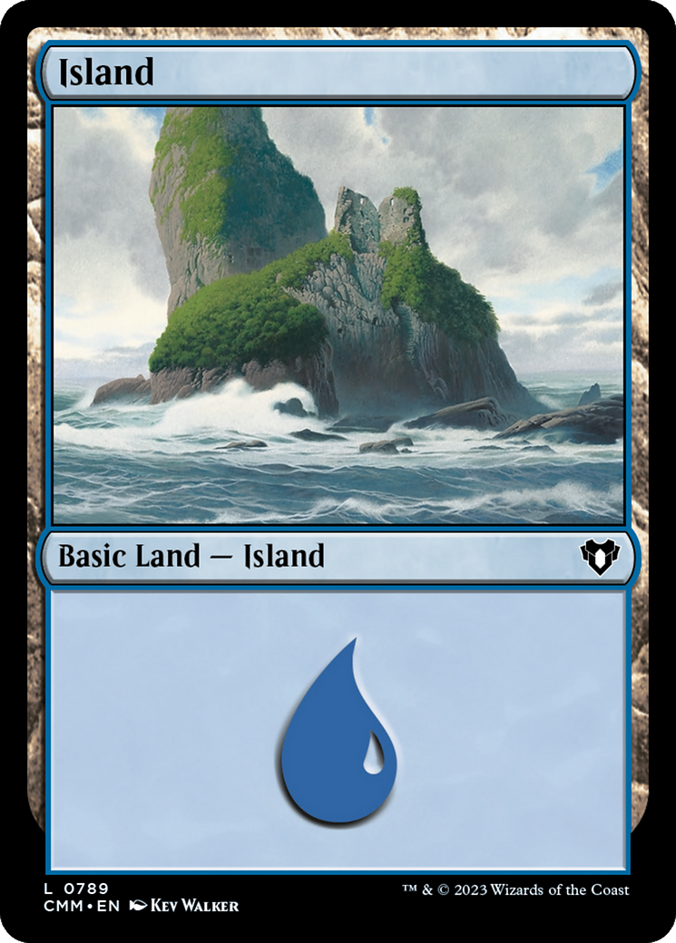 Island (789) [Commander Masters]-1