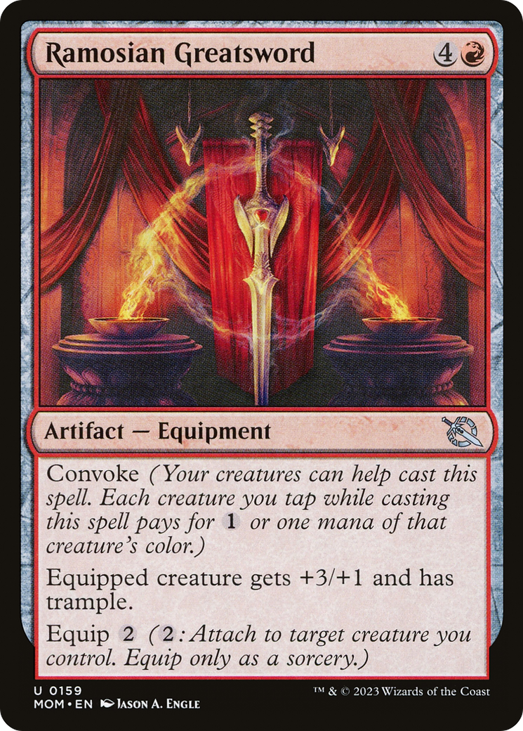 Ramosian Greatsword [March of the Machine]-1