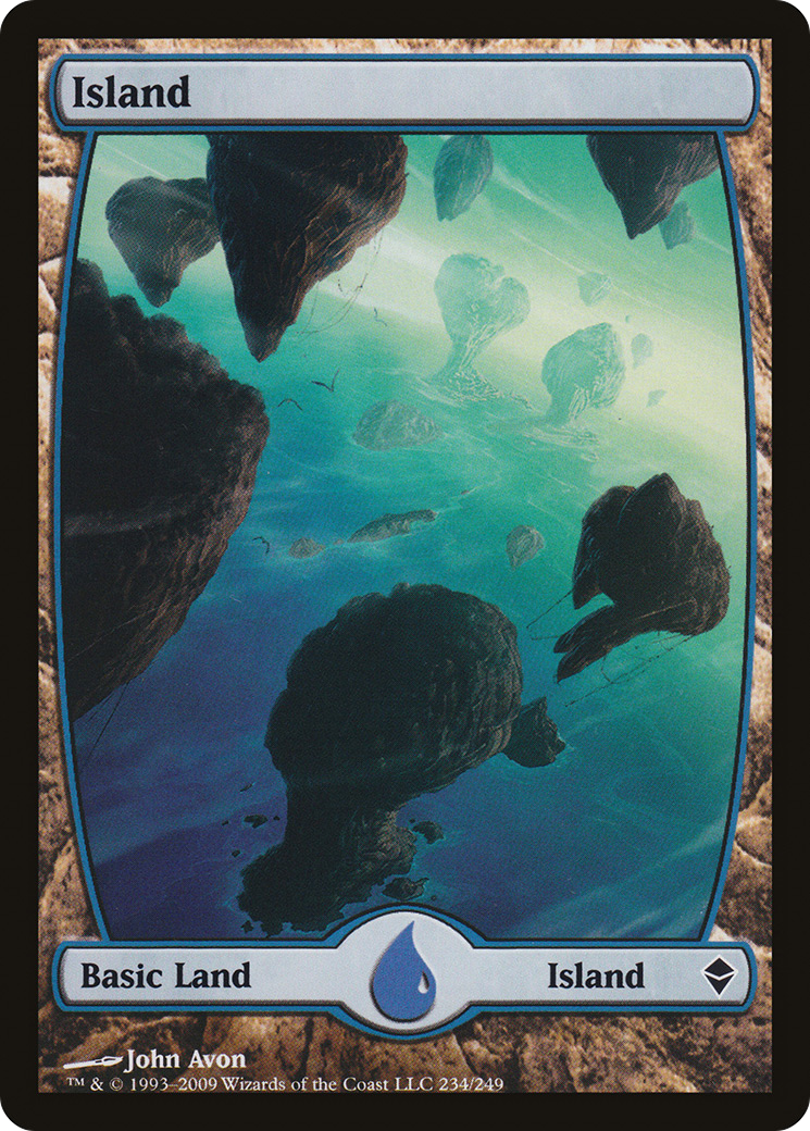 Island (234) [Zendikar]-1