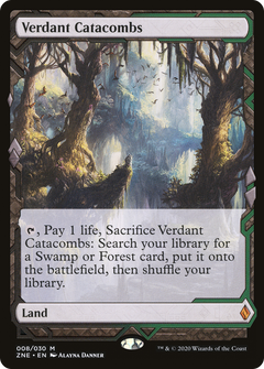 Verdant Catacombs (ZNE-008) - Zendikar Rising Expeditions-1
