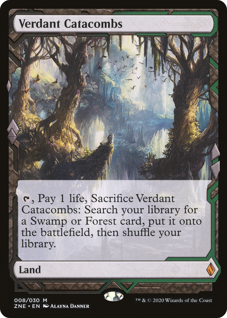 Verdant Catacombs (ZNE-008) - Zendikar Rising Expeditions-1