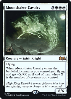 Moonshaker Cavalry [Wilds of Eldraine Prerelease Promos]-1