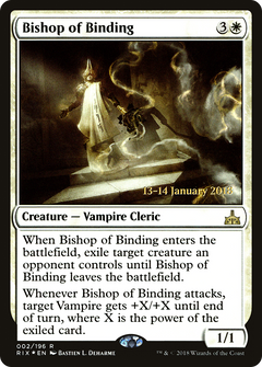Bishop of Binding [Rivals of Ixalan Prerelease Promos]-1