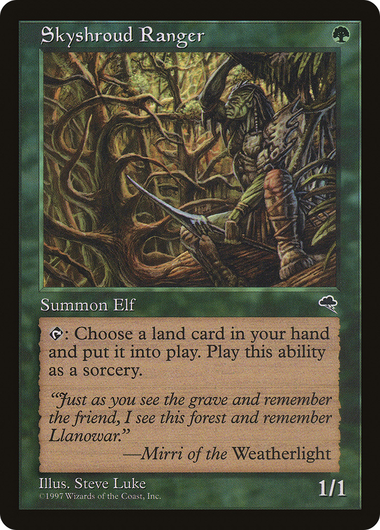 Skyshroud Ranger [Tempest]-1