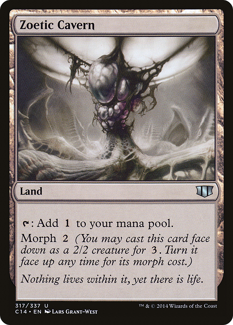 Zoetic Cavern (C14-317) - Commander 2014-1