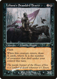 Liliana's Standard Bearer (Retro Frame) [Secret Lair Drop Series]-1