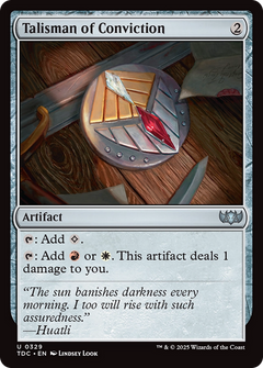 Talisman of Conviction [Tarkir: Dragonstorm Commander]-1