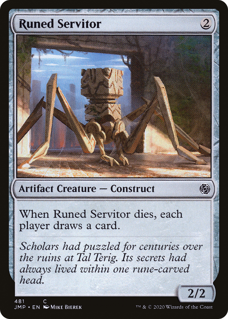 Runed Servitor [Jumpstart]-1