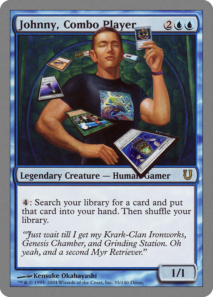 Johnny, Combo Player [Unhinged]-1
