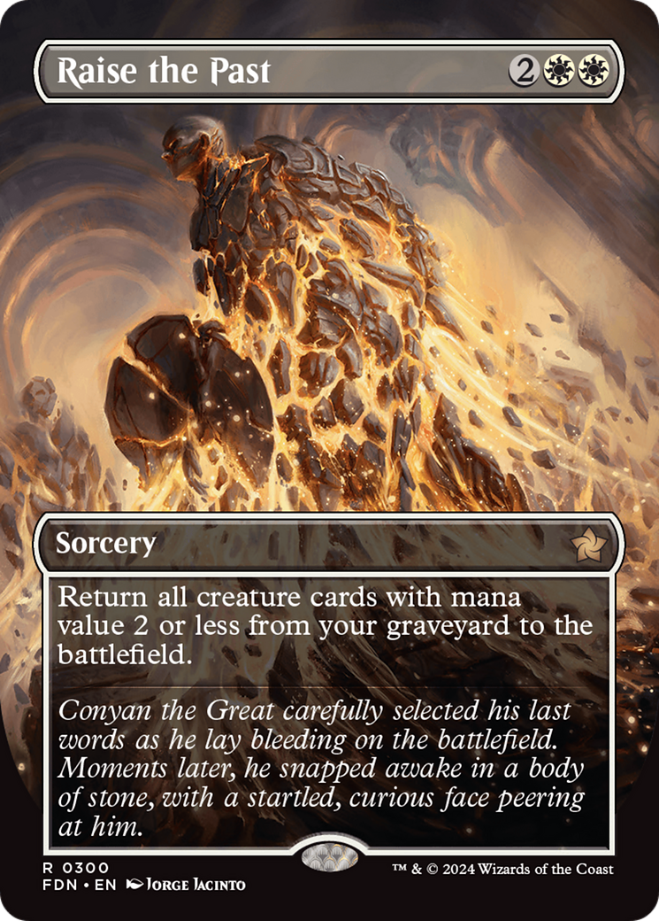 Raise the Past (Borderless) [Foundations]-1