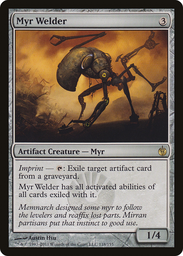 Myr Welder [Mirrodin Besieged]-1