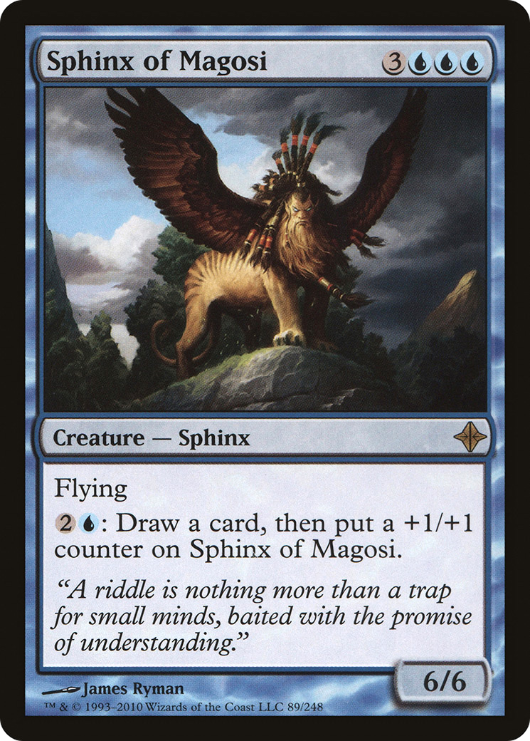 Sphinx of Magosi [Rise of the Eldrazi]-1