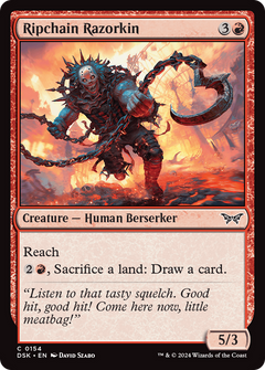 Ripchain Razorkin [Duskmourn: House of Horror]-1