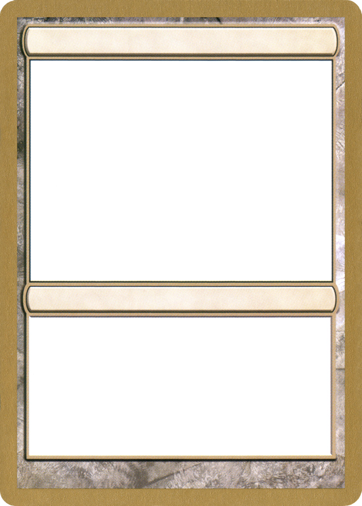 2003 World Championship Blank Card (WCD-) - World Championship Decks 2003-1