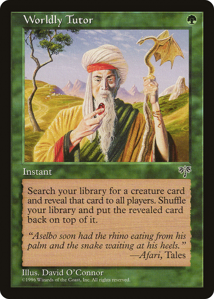 Worldly Tutor (MIR-) - Mirage-1