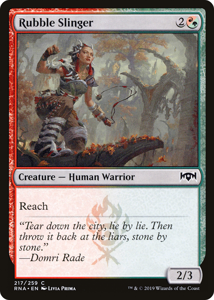 Rubble Slinger [Ravnica Allegiance]-1