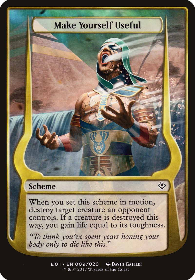 Make Yourself Useful (Schemes) [Archenemy: Nicol Bolas Schemes]-1
