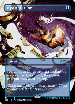Mystical Tutor (Borderless) [Secret Lair Drop Series]-1