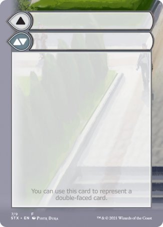 Helper Card (7/9) [Strixhaven: School of Mages Tokens]-1