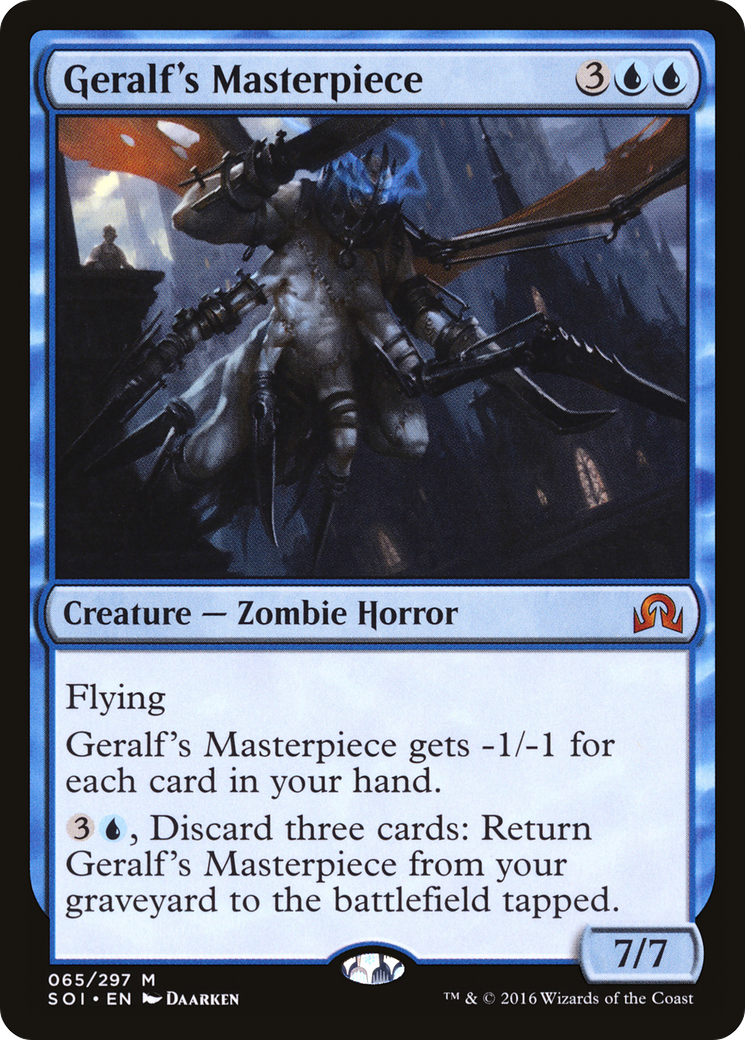 Geralf's Masterpiece (SOI-065) - Shadows over Innistrad-1