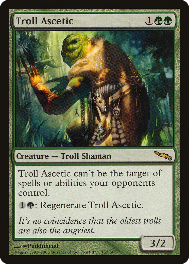 Troll Ascetic (MRD-135) - Mirrodin-1
