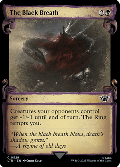 The Black Breath [The Lord of the Rings: Tales of Middle-Earth Showcase Scrolls]-1