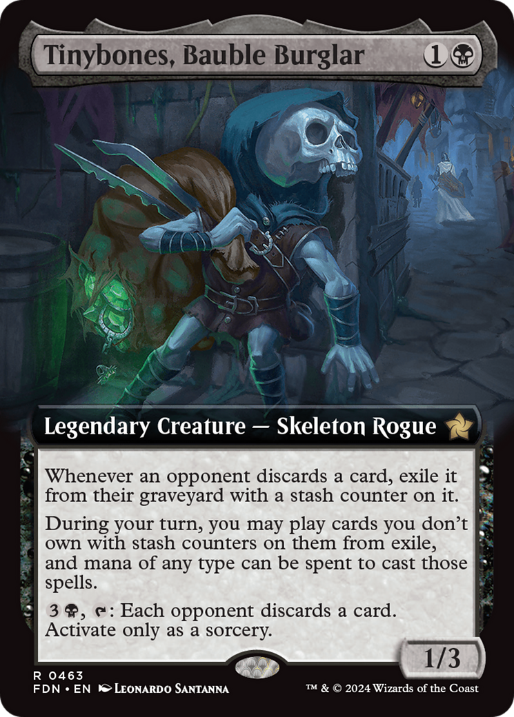 Tinybones, Bauble Burglar (Extended Art) [Foundations]-1