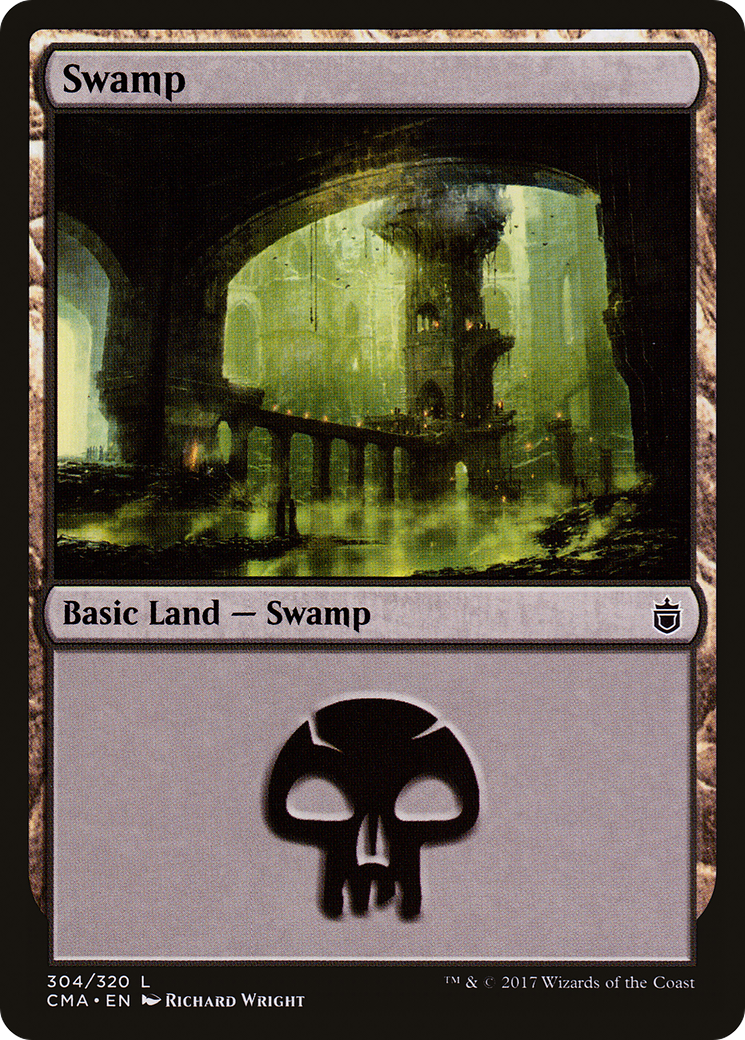 Swamp (304) [Commander Anthology]-1