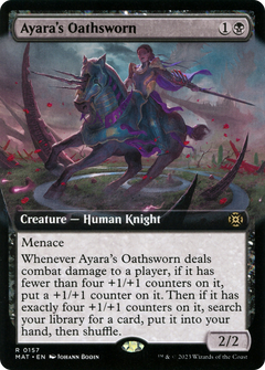 Ayara's Oathsworn (Extended Art) [March of the Machine: The Aftermath]-1