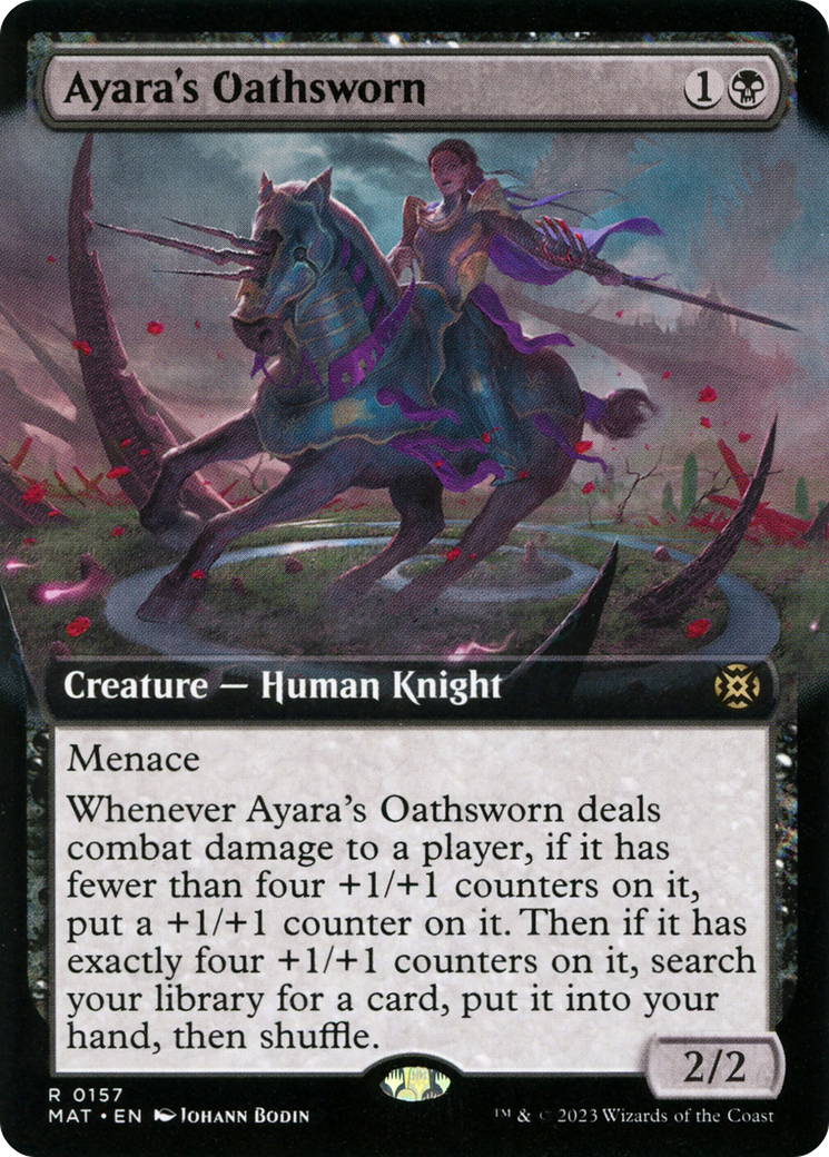 Ayara's Oathsworn (Extended Art) [March of the Machine: The Aftermath]-1