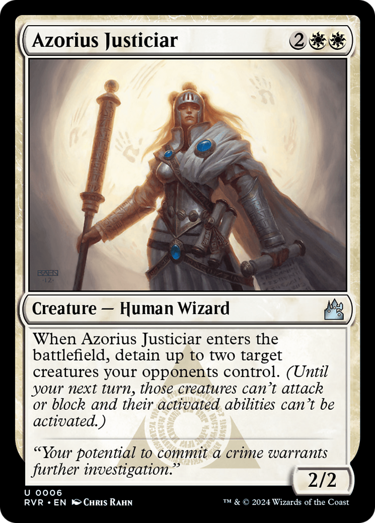 Azorius Justiciar [Ravnica Remastered]-1