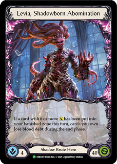 Levia, Shadowborn Abomination [HER040] (Promo)  Rainbow Foil-1