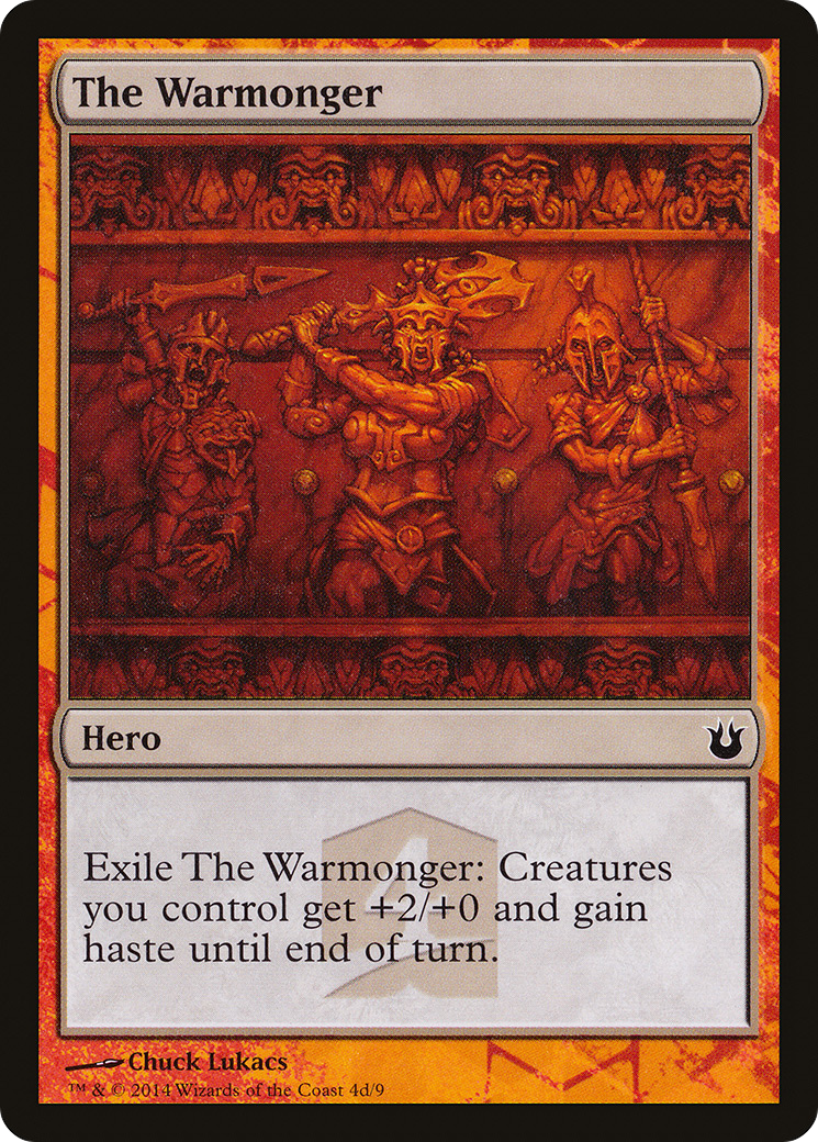 The Warmonger (HERO-) - Born of the Gods Hero's Path-1