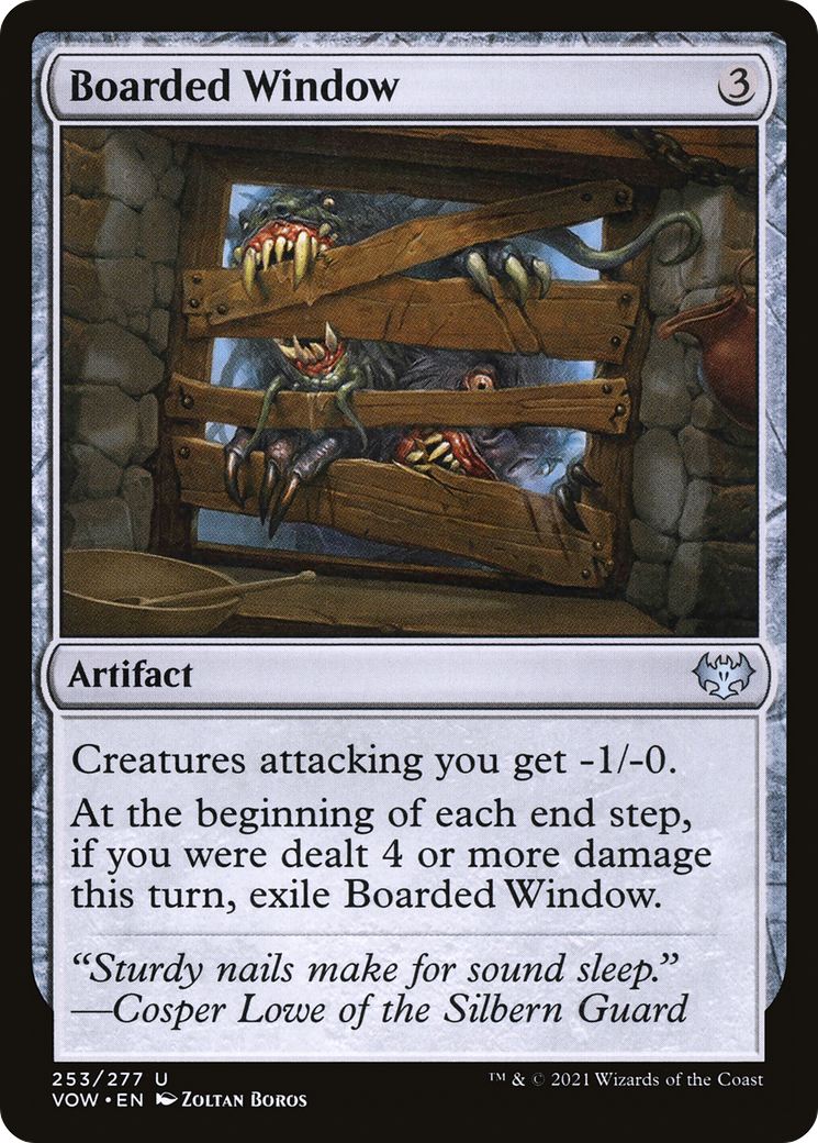 Boarded Window [Innistrad: Crimson Vow]-1