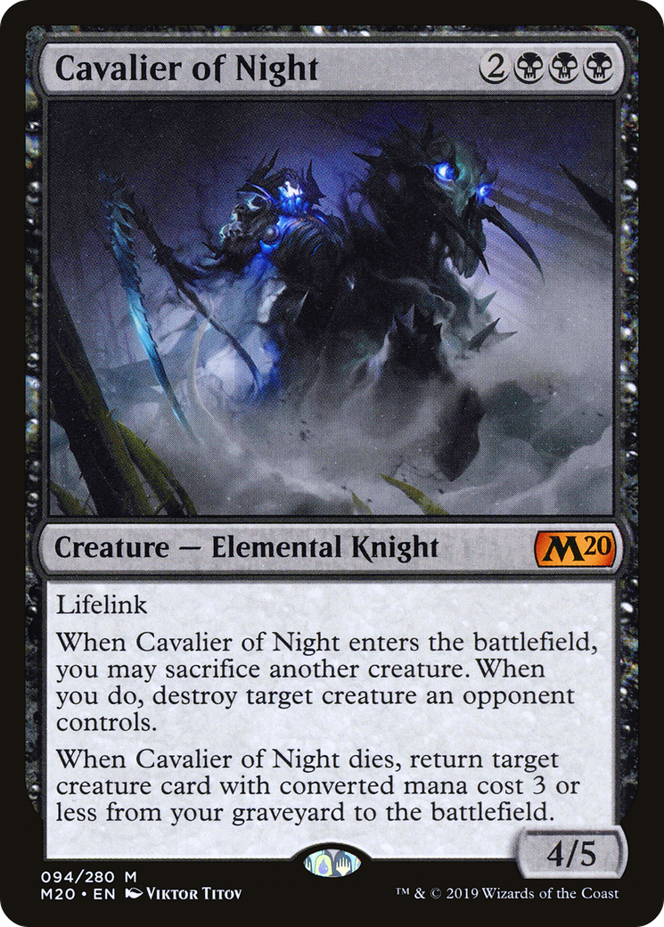 Cavalier of Night [Core Set 2020]-1