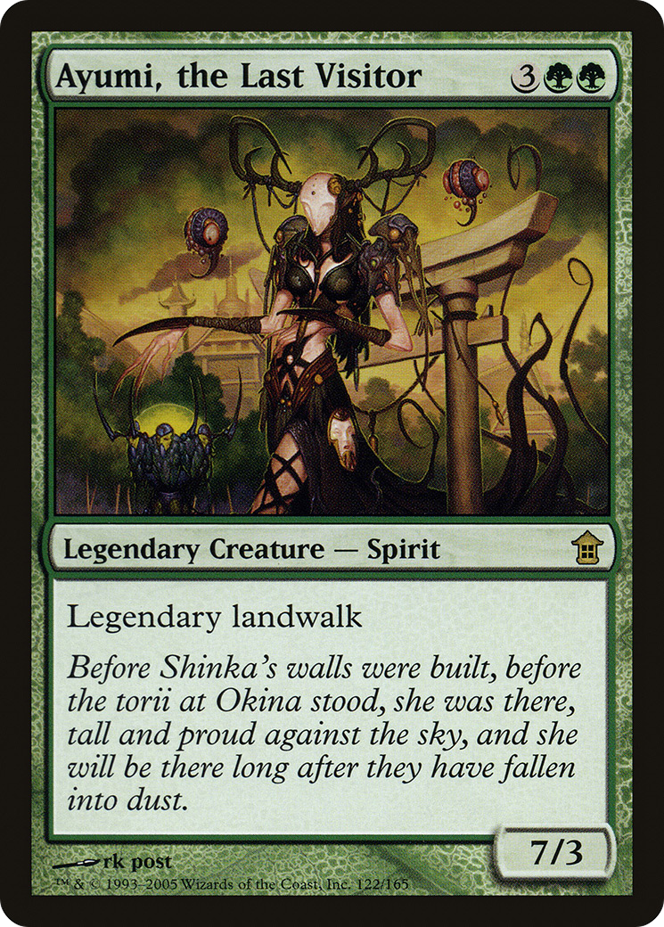 Ayumi, the Last Visitor [Saviors of Kamigawa]-1