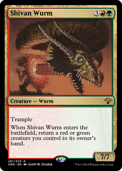Shivan Wurm (VMA-261) - Vintage Masters Foil-1