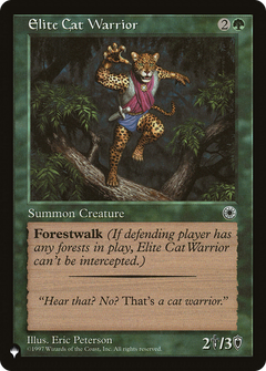Elite Cat Warrior (Flavor Text) [The List]-1