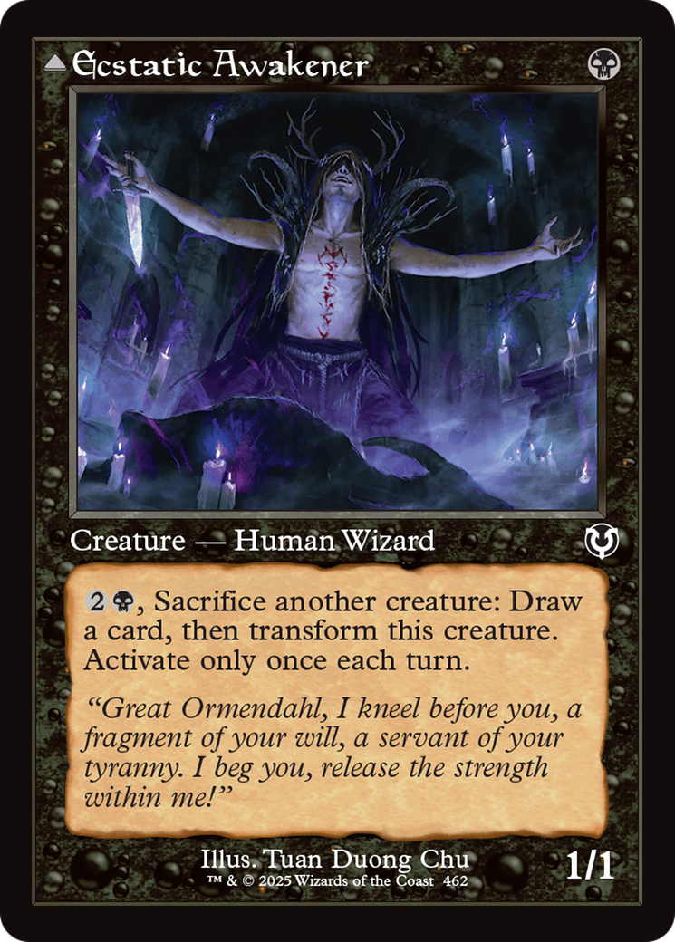 Ecstatic Awakener // Awoken Demon (Retro Frame) [Innistrad Remastered]-3