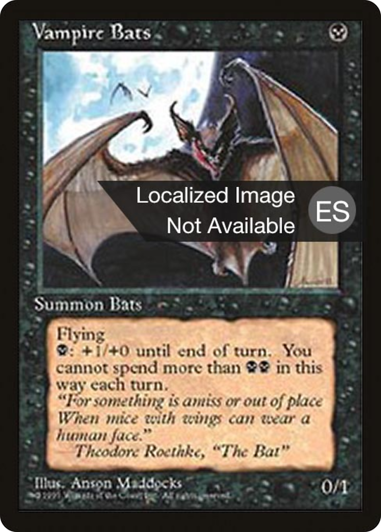 Vampire Bats (4BB-) - Fourth Edition Foreign Black Border-1