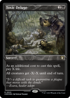 Toxic Deluge (Foil Etched) [Commander Masters]-1