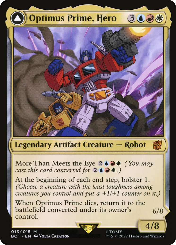 Optimus Prime, Hero // Optimus Prime, Autobot Leader [Transformers]-3