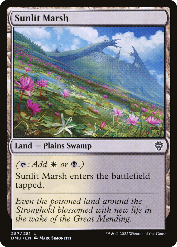 Sunlit Marsh [Dominaria United]-1